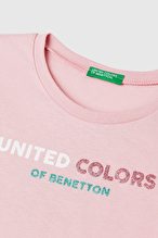 Unıted Colors Of Benetton Kız Çocuk Tişört 3I1XC10MZ