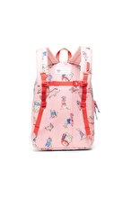 Herschel Heritage� Genç | Su İtici Kumaş Sırt Çantası, 14" Laptop Uyumlu, 26 L Köpek Desenli - Pembe