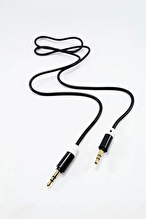 Hytech HY-X70 1m Siyah 3.5mm Stereo Ses Kablosu