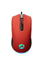 Everest SGM-L1 LUMOS Kırmızı 6400dpi RGB Ledli Makrolu Gaming Oyuncu Mouse