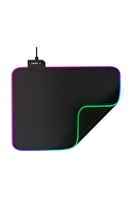 Rampage Pulsar RGB M (MP-21) Siyah 252*328*3mm RGB Ledli Gaming Mouse Pad