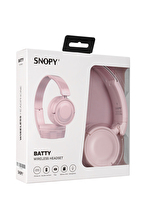 Snopy SN-XBK33 BATTY Pembe TF Kart Özellikli Bluetooth Kulaklık