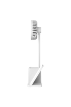 S-link SL-M9055 Beyaz TypeC 10W Kablosuz Şarj Cihazı Fanlı Kalemlikli Masa Lambası