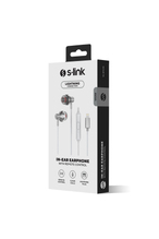S-link SL-BTL03 Beyaz iPhone Telefon Uyumlu Lightning Konnektörlü Metal Bluetooth Kulaklık