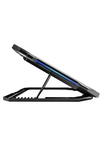 Rampage Sirius S46 RGB Işıklı 2 Fanlı Yükseklik Ayarlı 125 *125*15 2 USB Port Notebook Soğutucu