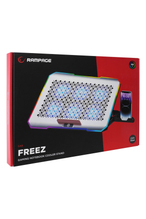 Rampage S48 FREEZ Gümüş 10 Mode RGB 70*70*10MM*6 Adet Fan 9''-17'' Notebook Soğutucu Stand