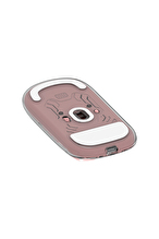 Everest SM-BT89 OPAL Şarj Edilebilir Sessiz Pembe Transparan RGB 2in1 2BT ve 2.4GHz Kablosuz Mouse