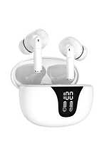S-link AirLite X-4 Beyaz 4 Mikrofonlu ENC + ANC Bluetooth V5.4 TWS Gerçek Kablosuz Kulaklık