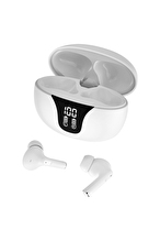 S-link AirLite X-4 Beyaz 4 Mikrofonlu ENC + ANC Bluetooth V5.4 TWS Gerçek Kablosuz Kulaklık
