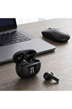 S-link AirLite X-4 Siyah 4 Mikrofonlu ENC + ANC Bluetooth V5.4 TWS Gerçek Kablosuz Kulaklık