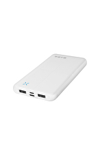 S-link IP-G12N 10000mAh Micro+Usb+ Type-C Giriş+Çıkış Beyaz. Taşınabilir Pil Şarj Cihazı Powerbank