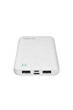 S-link IP-G12N 10000mAh Micro+Usb+ Type-C Giriş+Çıkış Beyaz. Taşınabilir Pil Şarj Cihazı Powerbank