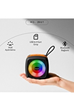Mikado MD-29BT Anka 1200mAh 5W Siyah USB/BT/TF/TWS/AUX Taşınabilir Speaker