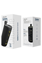 Mikado MD-51BT Cyclone Siyah 20W 1800mAh + 1800mAh TF-AUX-TWS-IPX6 Mıknatıslı Bluetooth Hoparlör