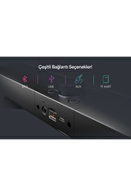 Mikado MD-SBT31 Siyah 5W*2 1200mAh BT,RGB,TF Card,Type-C ,USB Soundbar Speaker