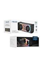 Mikado MD-56BT Siyah AUX + USB + Bluetooth Destekli 10W 1500mAh Taşınabilir Speaker