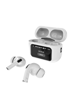 Asonic AS-TWS6S Beyaz Mobil Telefon Uyumlu Bluetooth 5.4V Ekranlı TWS Mikrofonlu Kulaklık