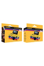 Everest ADK1984 Sarı 1.6MP Çevrilebilir Ekran Konteyner Tipi Retro Anahtarlık Mini Dijital Kamera