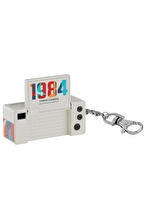 Everest ADK1984 Beyaz 1.6MP Çevrilebilir Ekran Konteyner Tipi Retro Anahtarlık Mini Dijital Kamera