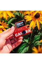 Everest ADK1984 Kırmızı 1.6MP Çevrilebilir Ekran Konteyner Tipi Retro Anahtarlık Mini Dijital Kamera