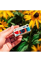 Everest ADK1981 Beyaz 1.6MP 300mAh Şarjli Konteyner Tipi Retro Anahtarlık Mini Dijital Kamera