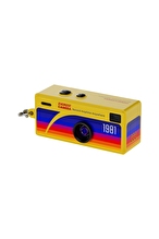 Everest ADK1981 Sarı 1.6MP 300mAh Şarjli Konteyner Tipi Retro Anahtarlık Mini Dijital Kamera