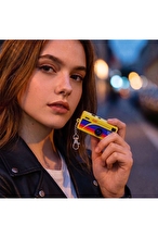 Everest ADK1981 Sarı 1.6MP 300mAh Şarjli Konteyner Tipi Retro Anahtarlık Mini Dijital Kamera
