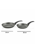 Papilla Ragnar 2'li Eco Tava Set 20-24 cm