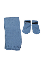 Kitti Erkek Çocuk Atkı Bere Set P-K22150-06