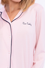 Pierre Cardin Kadın Gömlek Pijama PC7717-SSMN