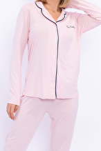 Pierre Cardin Kadın Gömlek Pijama PC7717-SSMN