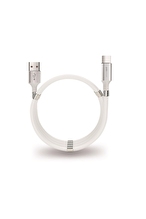 PoloSmart Psm67 Type - C Sarj Kablosu Sarma Mıknatıslı 1 Mt Beyaz