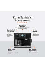 DexartHome Barista 3-in-1 Filtre Kahve & Espresso Makinesi DX-1341