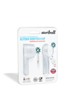 Steriball Şarjlı Diş Fırçası Koruma Kabı 2'li Şeffaf