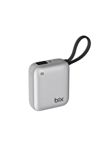 Bix 10.000 mAh Powerbank Gümüş PB119