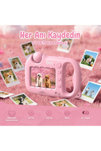Bix Kids W1 3'ü 1 Arada Dijital Mikroskop Çocuk Kamera Mavi