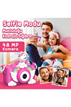 Bix Kids X2HD Dijital Çocuk Kamerası Unicorn