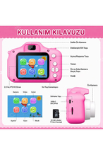Bix Kids X2HD Dijital Çocuk Kamerası Unicorn