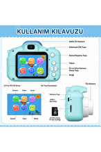 Bix Kids X2HD Dijital Çocuk Kamerası Köpek Balığı