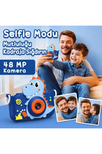 Bix Kids X2HD Dijital Çocuk Kamerası Dinozor