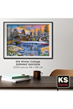 KS Puzzle Old Winter Cottage 2000 Parça