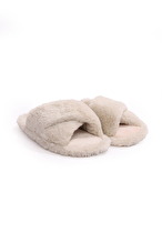 Twigy Çapraz Peluş Kadın Terlik CC0188