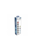 Inca IPW-44GB 5 port Akım Korumalı Led Tuşlu Priz 1.5M - Beyaz
