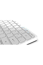 Inca Ibk-565Bt Bluetooth 5.0 Rechargeable Smart Silver Keyboard