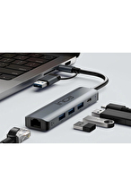 Inca Çoklayıcı Usb/Type-C Hub + Ethernet
