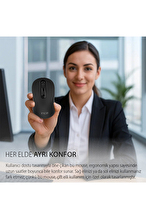 Inca Wireless Silent Bluetooth Mouse Siyah IWM-288T