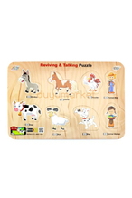 Jagu Konuşan Oyuncak Bultak Puzzle Çiftlik