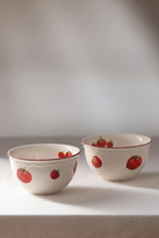 Rakle x Bengi Kurtcebe Pomodoro Stoneware 4'lü Çorba Kasesi 15 cm