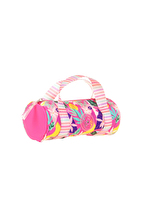 Kaukko Travel Double Stripe Kalem Çantası (Pink) K2595