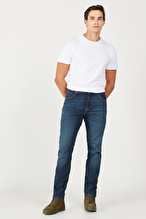 Wrangler Texas Slim Erkek Kot Pantolon W12S057300
